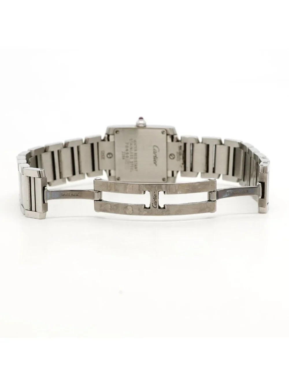 Cartier Tank Francaise SM Pink Dial Watch